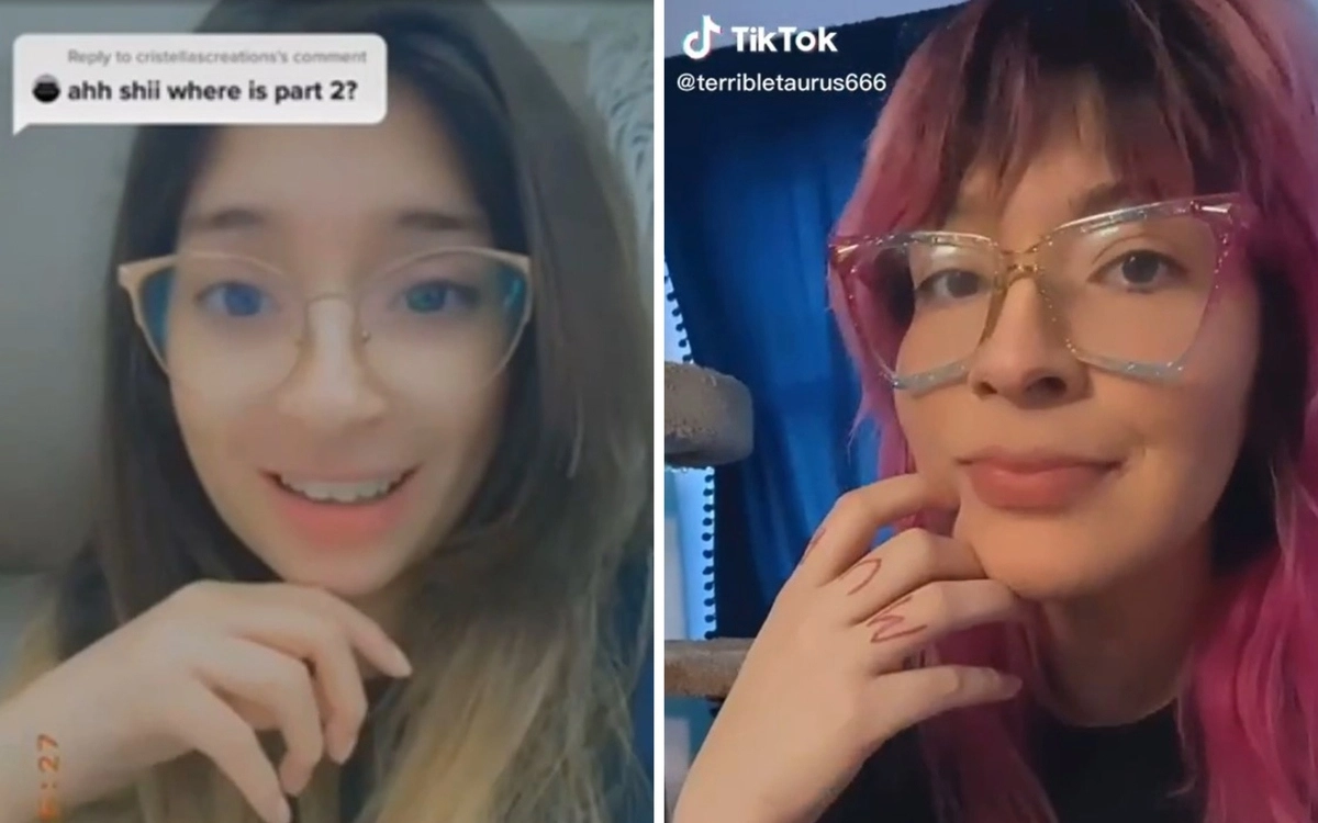 Через сайт Ancestry Виктория (слева) узнала, что у нее есть родная сестра по имени Алисс Равэ (справа), которая была невероятно похожа на нее