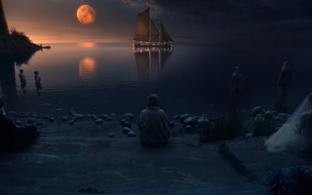 Помимо флешбеков, сюжет периодически погружает в какой-то параллельный мир, напоминающий то ли лимб, то ли чистилище