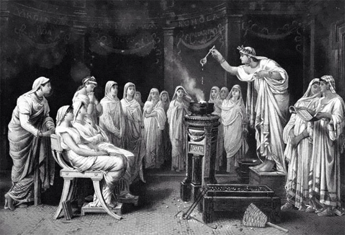 Чтобы отбелить зубы, римляне полоскали рот настоявшейся мочой. Эффекта белизны помогал добиться содержащийся в жидкости аммиак. 