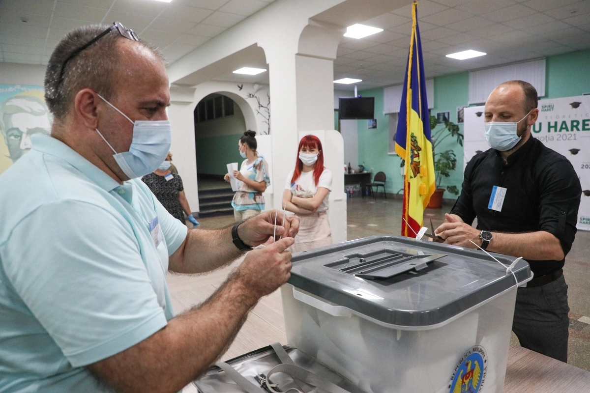 Досрочные парламентские выборы в Молдавии © Гавриил Григоров/ТАСС