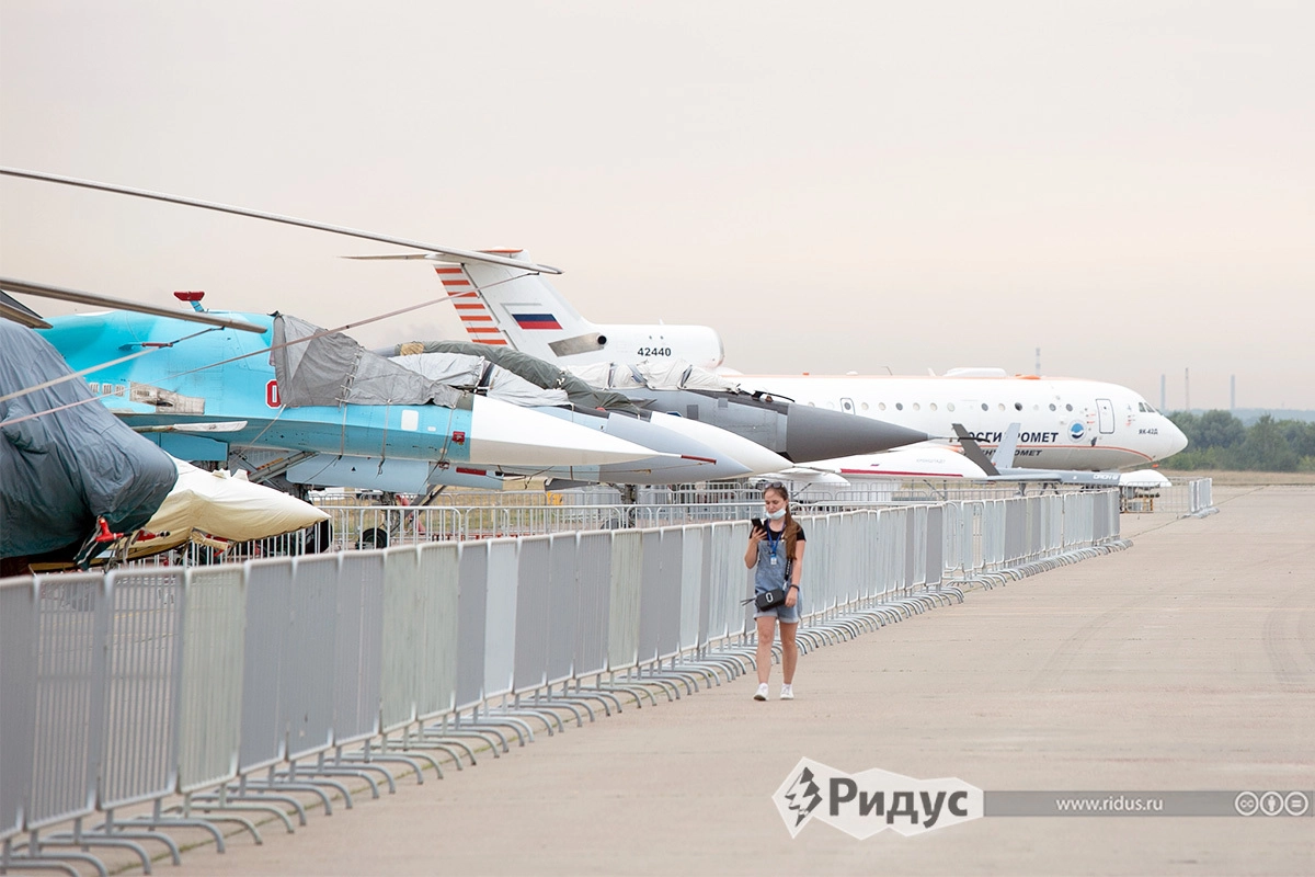 МАКС-2021 готовится к открытию МАКС-2021 готовится к открытию