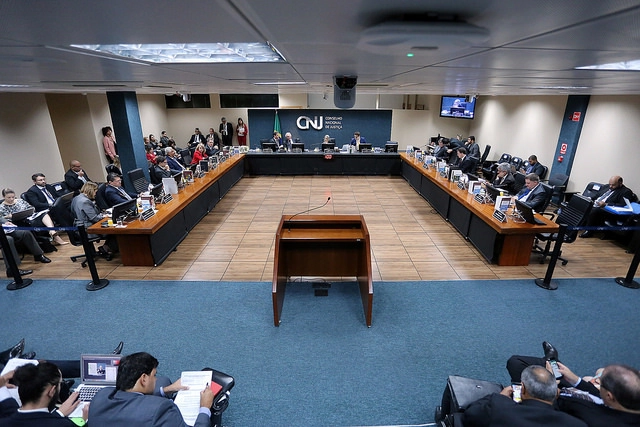 Заседание Национального совета юстиции.