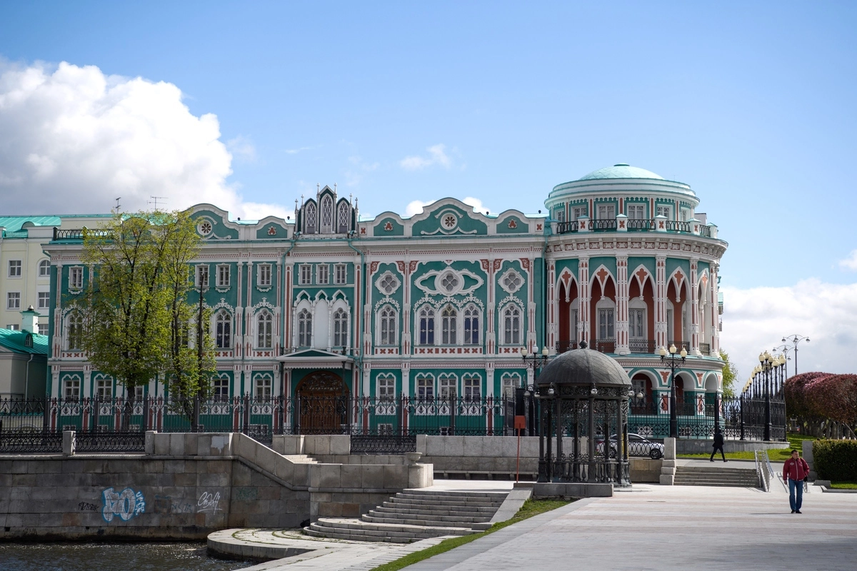 Вид на дом Севастьянова в Екатеринбурге Донат Сорокин/ТАСС 