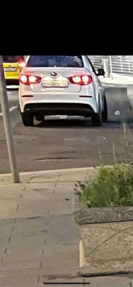 Автомобиль похитителя камеры