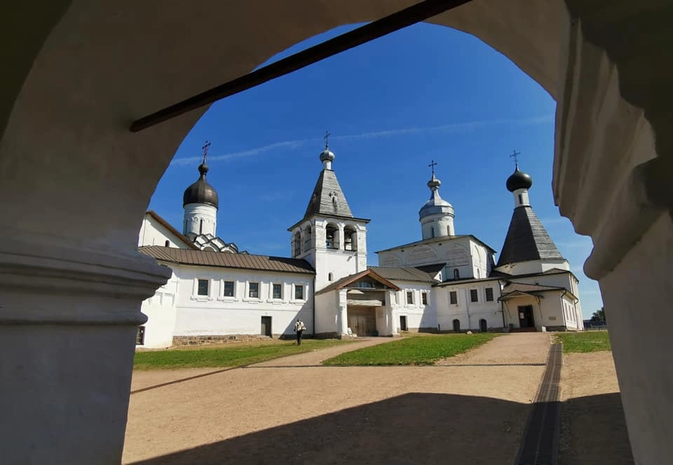 Вид музей фресок. Вид музей фресок.