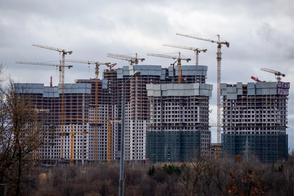 Строящиеся жилые комплексы