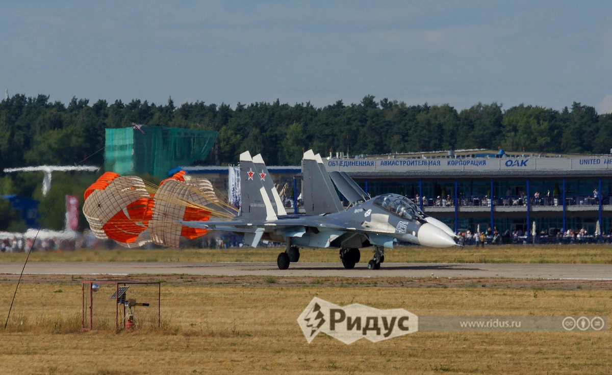 Су-30СМ, парная посадка Су-30СМ, парная посадка