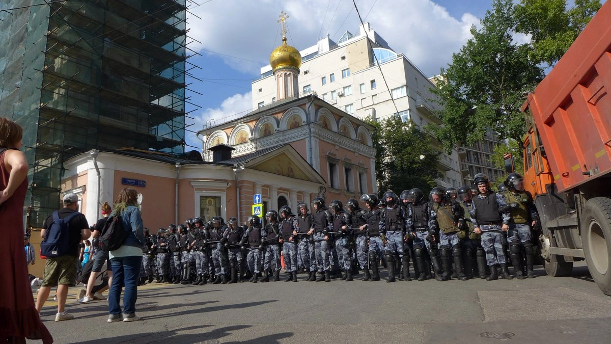 Протесты в Москве летом 2019 года