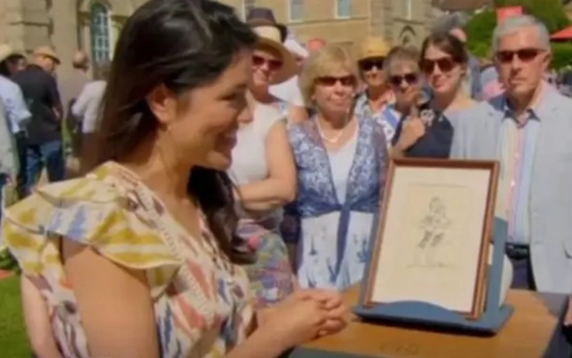 Искусствовед из аукционного дома Sotheby’s — Кристи Фрэнсис подтвердила, что рисунок — работа Квентина Блейка. Искусствовед из аукционного дома Sotheby’s — Кристи Фрэнсис подтвердила, что рисунок — работа Квентина Блейка.