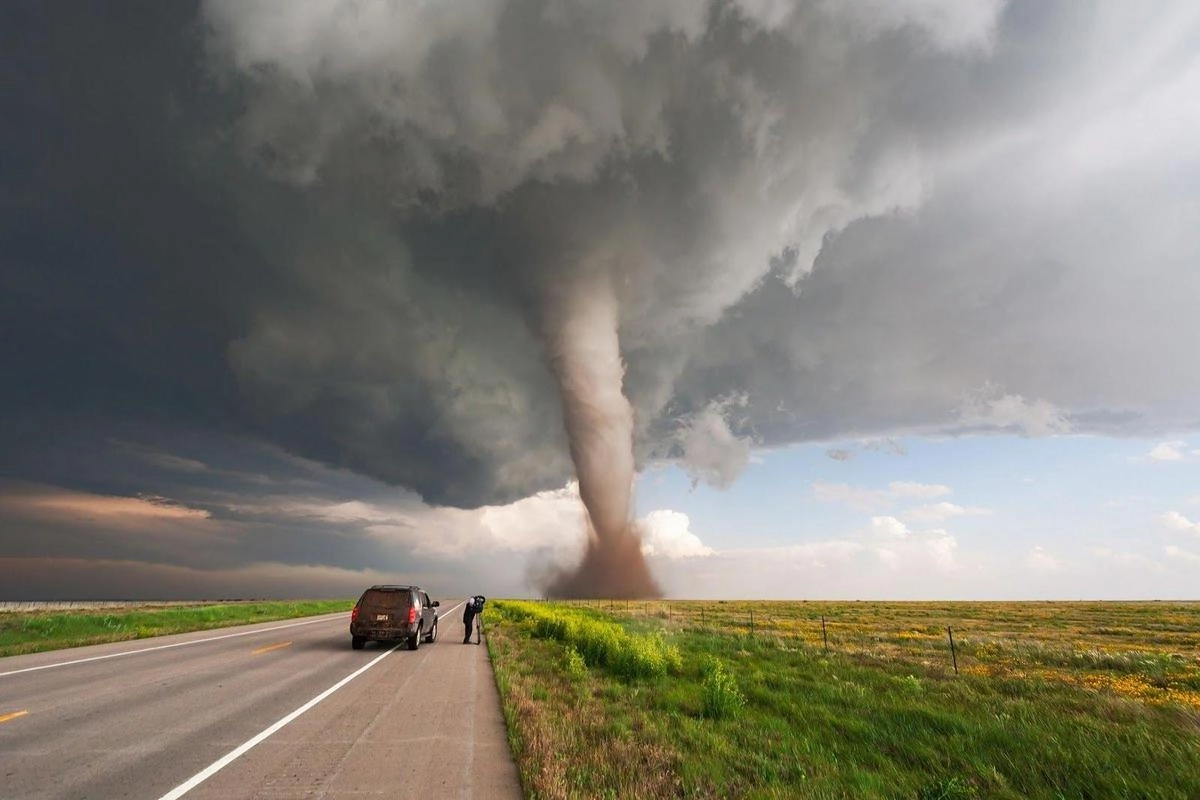 75% всех торнадо в мире происходят на территории США. 
