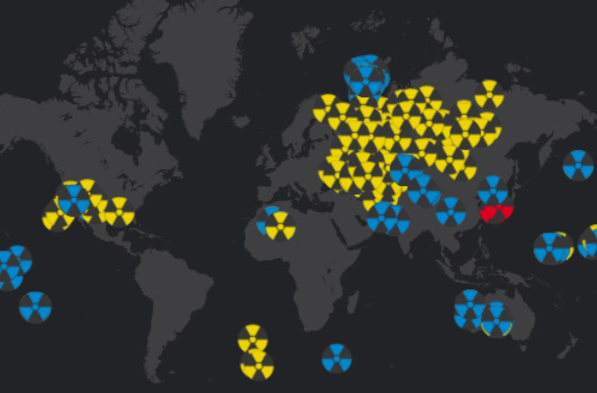 С 1945 года в мире были проведено более двух тысяч ядерных испытаний 