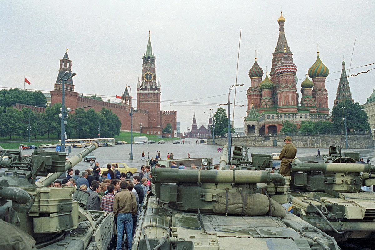 Танки на Красной площади