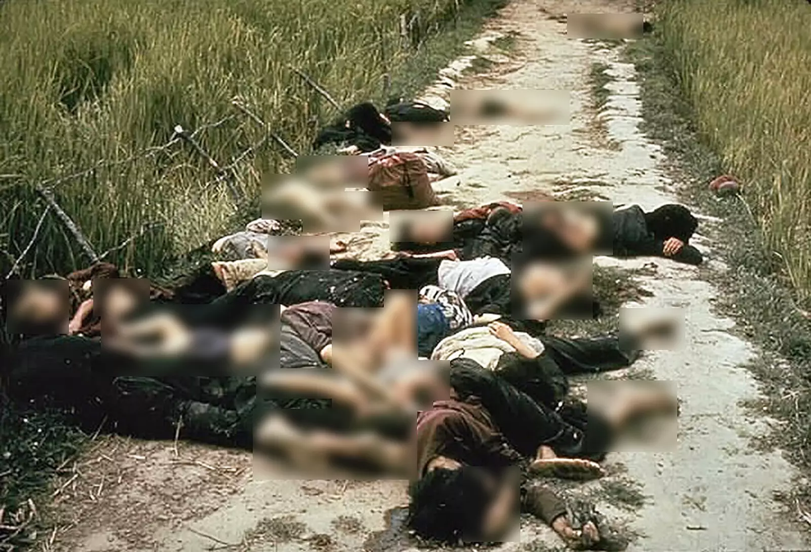 Убитые гражданские лица в общине Сонгми, Вьетнам.