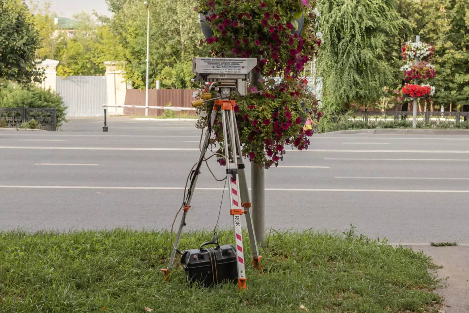 Мобильная камера «Кордон-М2» установленная в Казани на улице Павлюхина Мобильная камера «Кордон-М2» установленная в Казани на улице Павлюхина