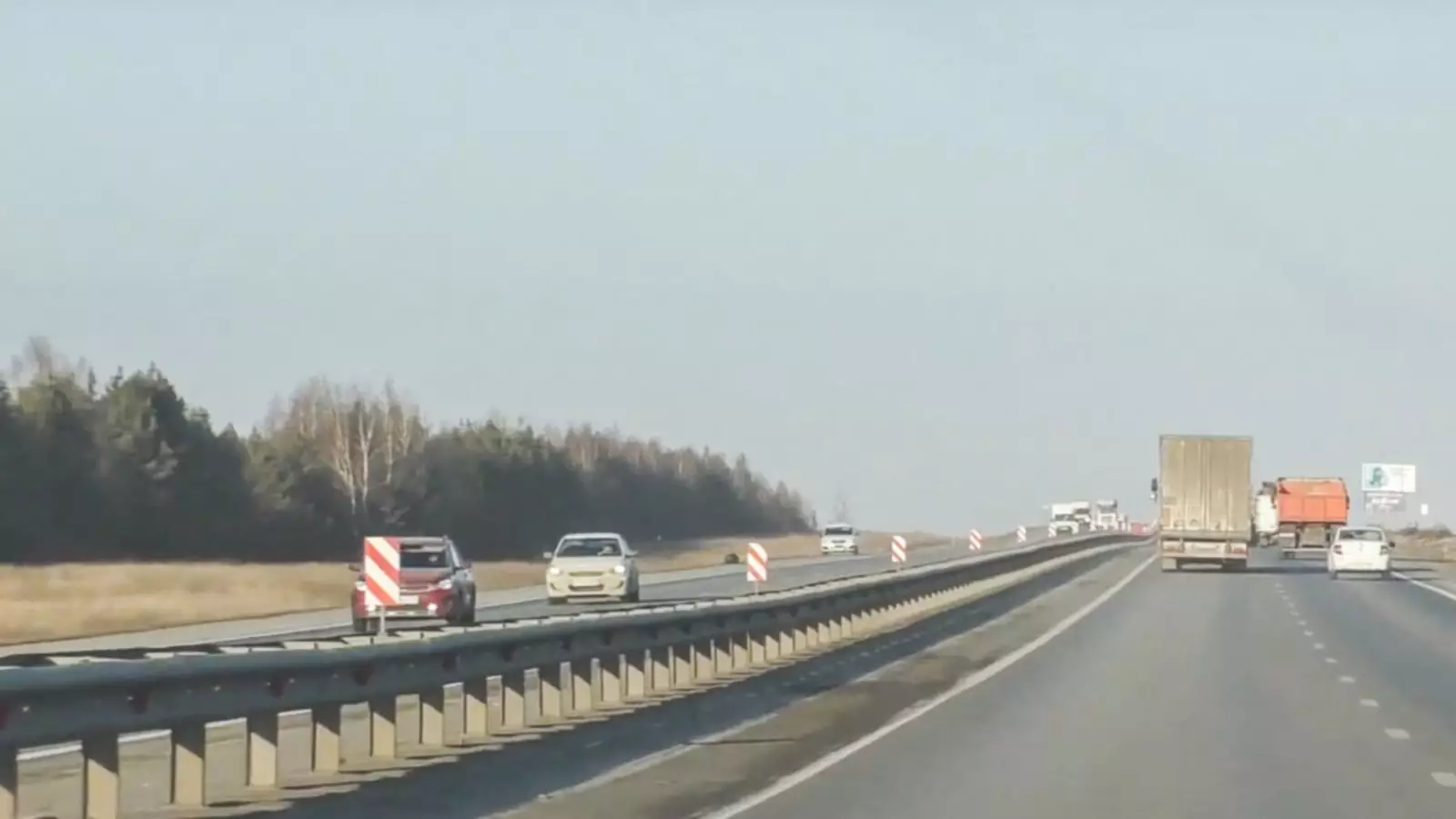 Участок трассы М7 недалеко от Казани, который контролирует Multaradar (Робот) Участок трассы М7 недалеко от Казани, который контролирует Multaradar (Робот)