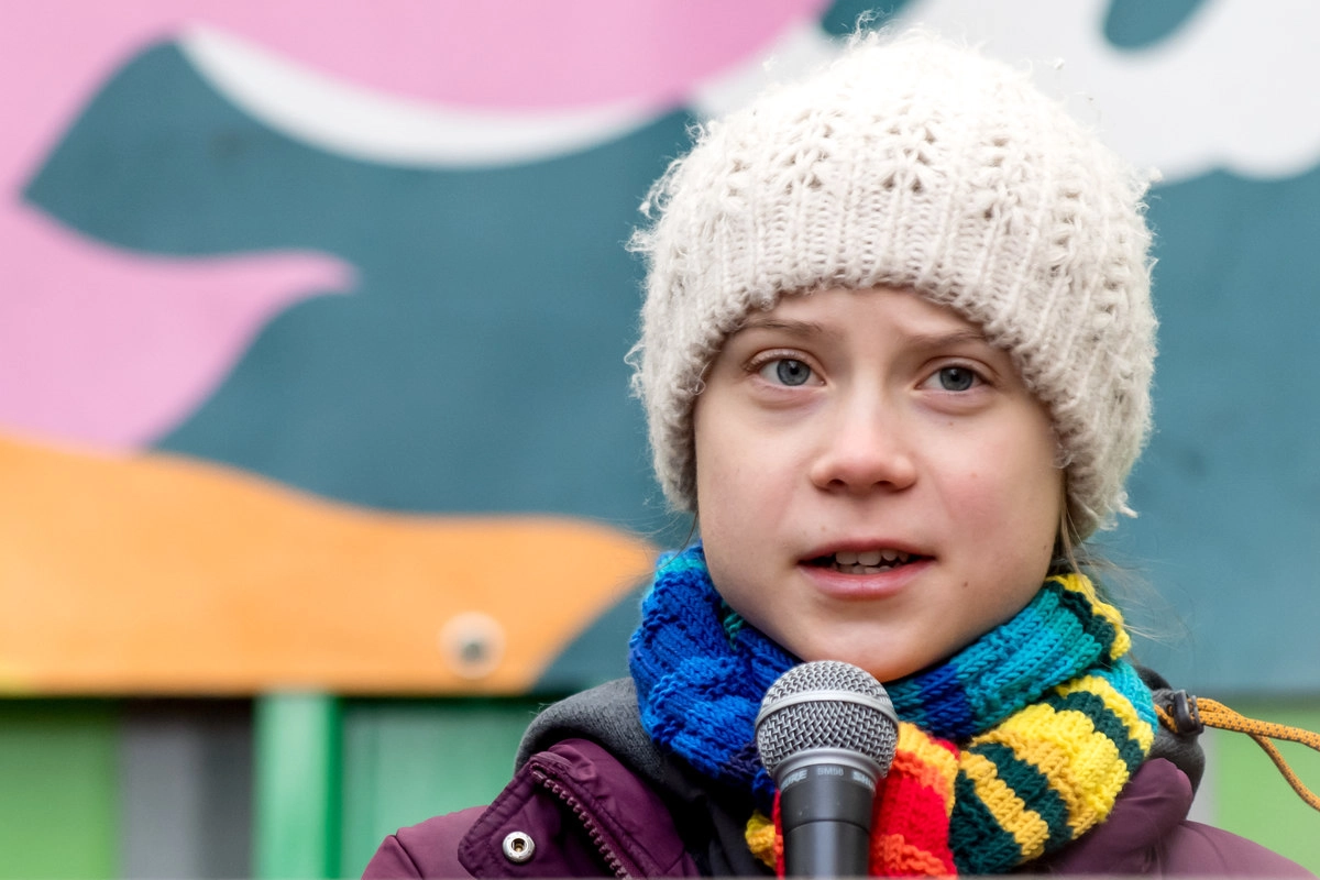 Шведская экоактивистка Грета Тунберг.