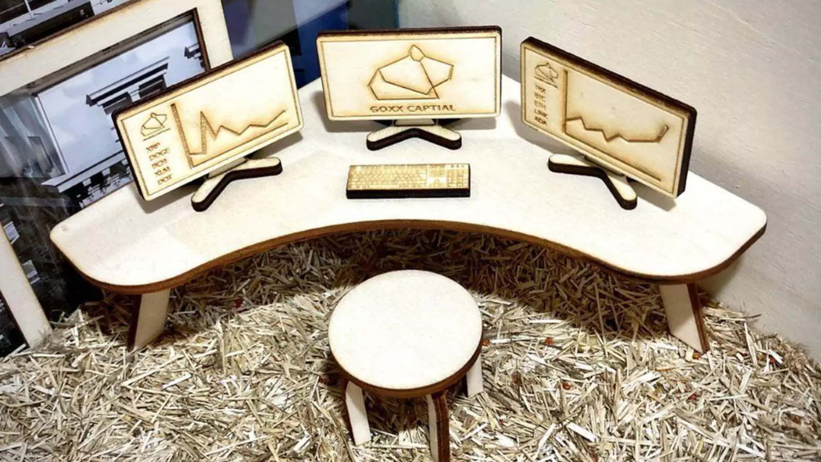 Торговый стол мистера Гокса. Торговый стол мистера Гокса.