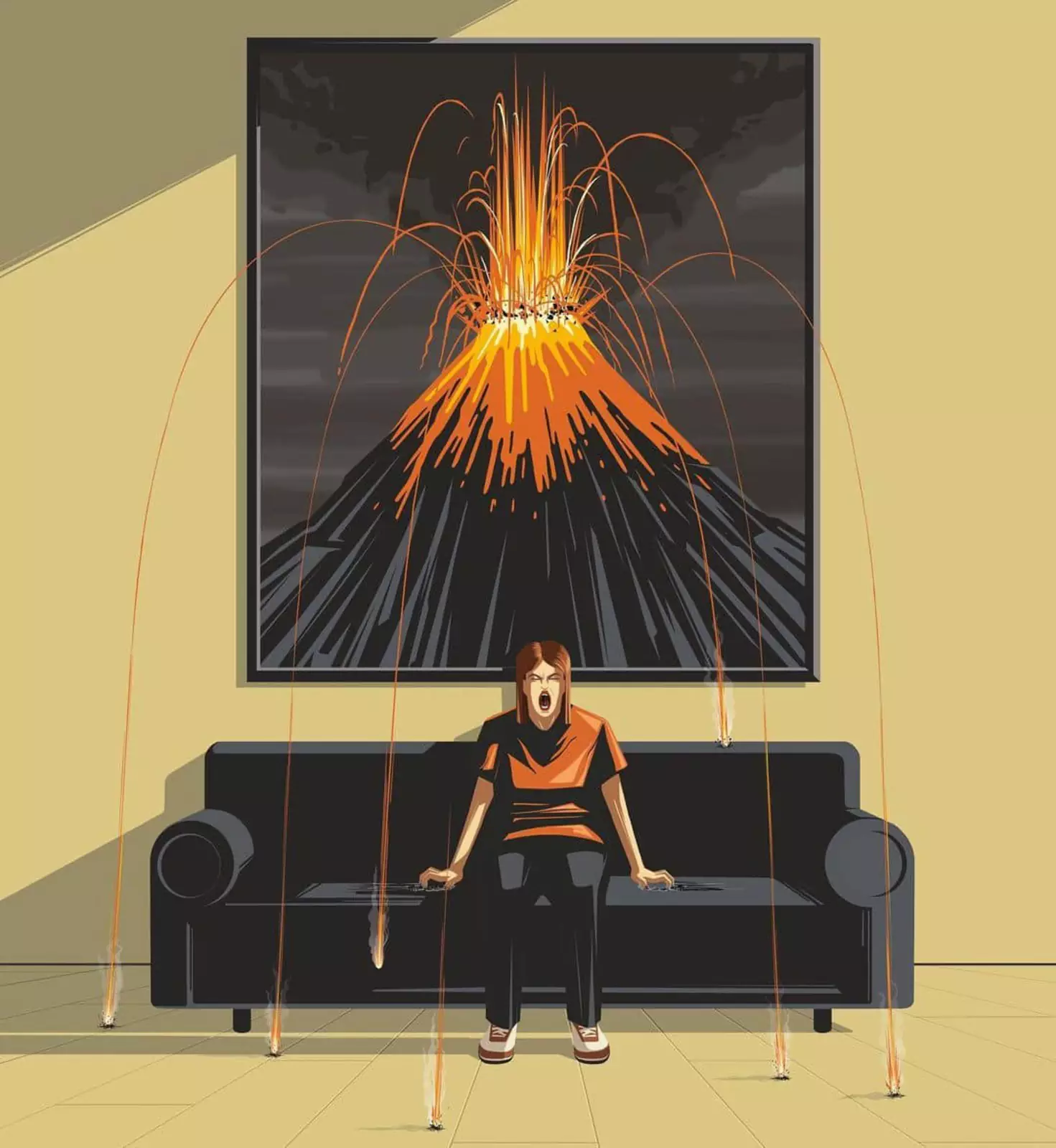 Вспышка гнева. Вспышка гнева.