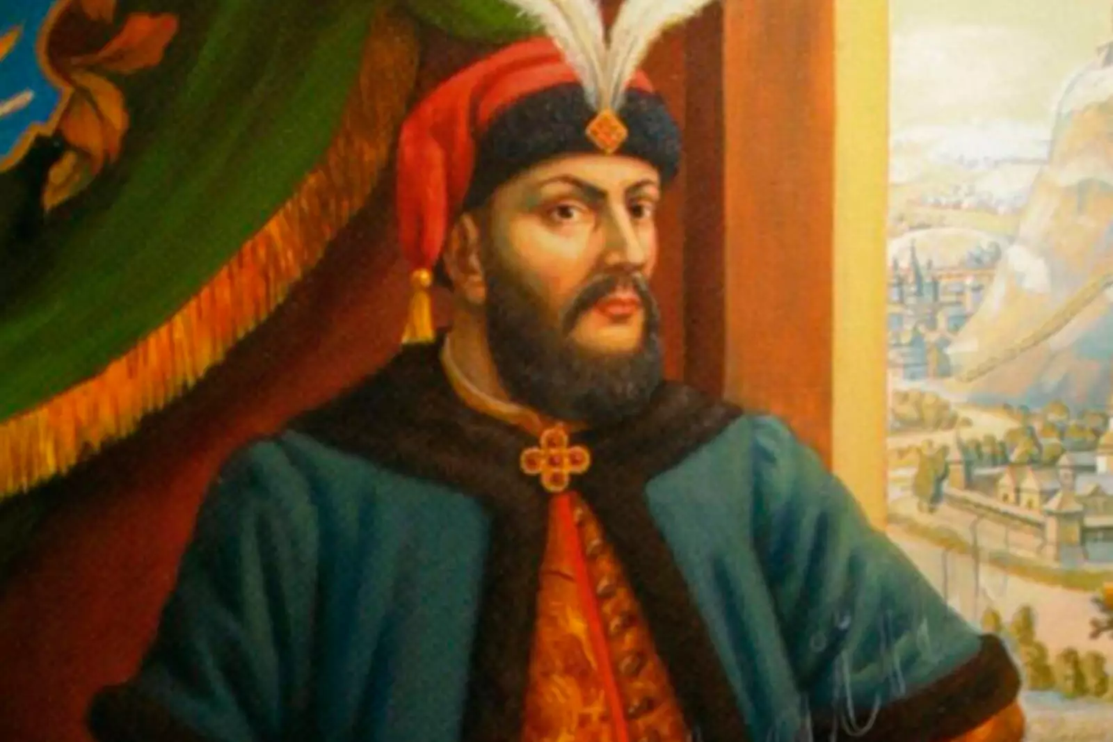 Гетман Дорошенко Пётр Дорофеевич. Портрет начала XIX века.