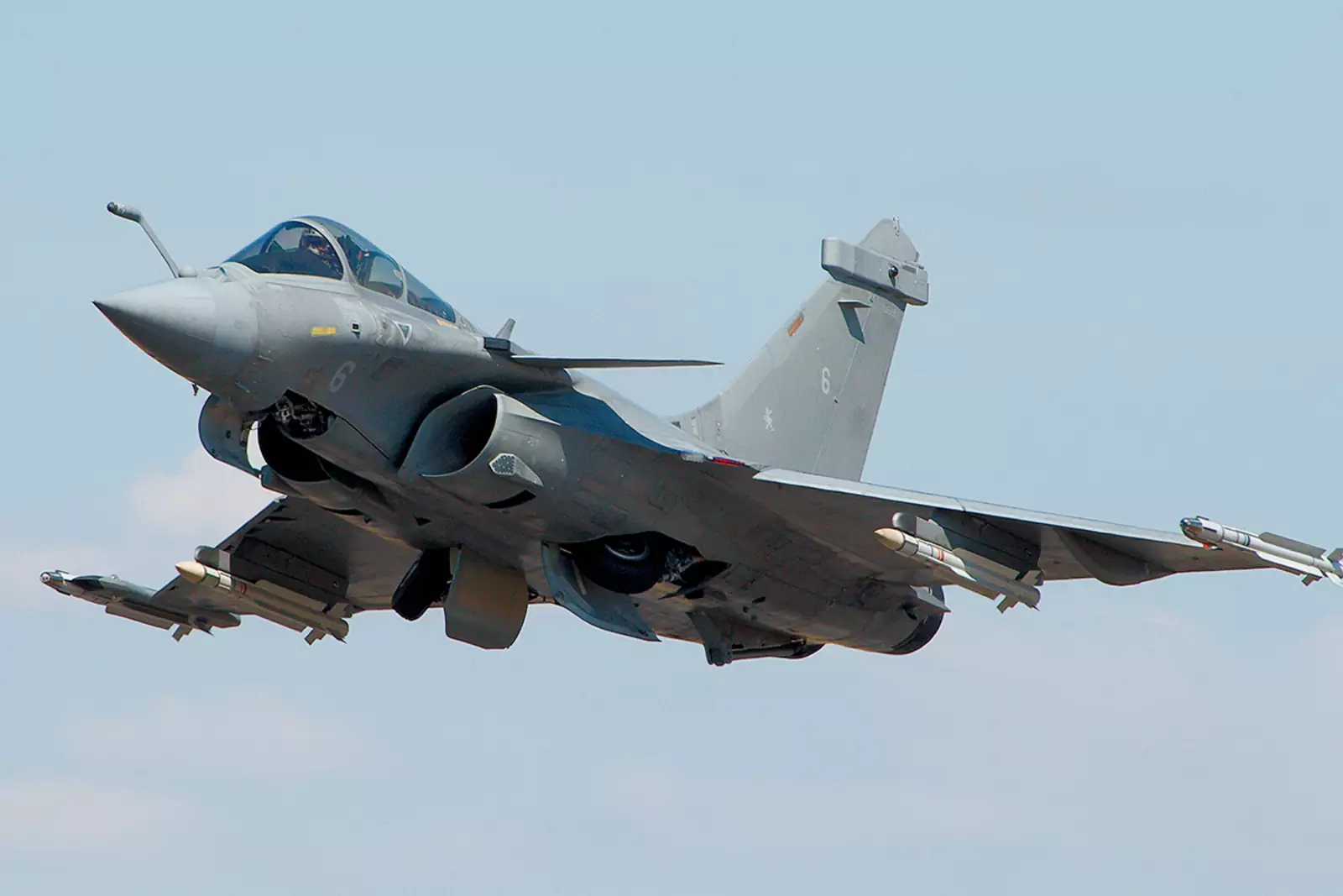 Французский лёгкий многофункциональный истребитель Rafale F3R. 