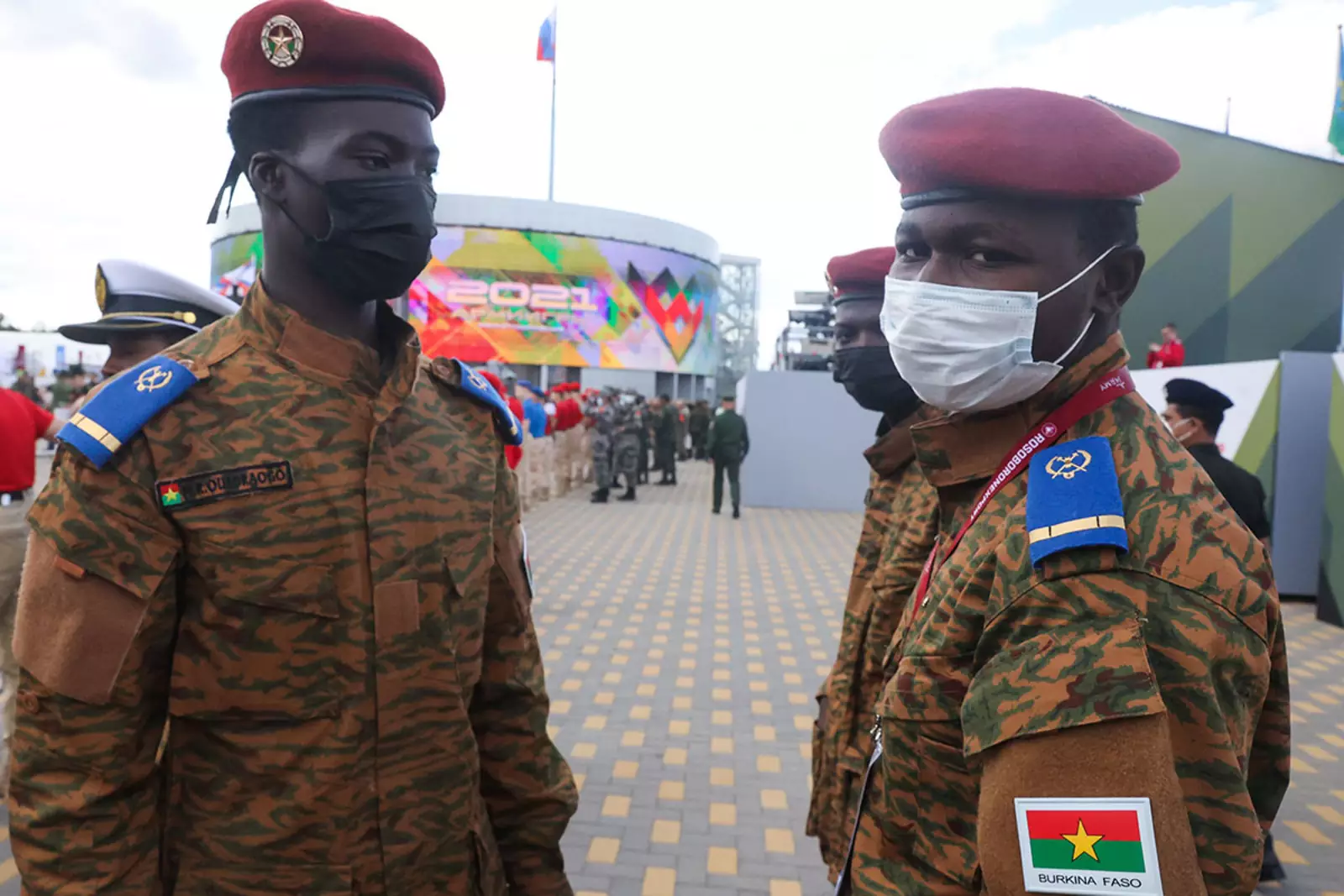 Военнослужащие Буркина-фасо 