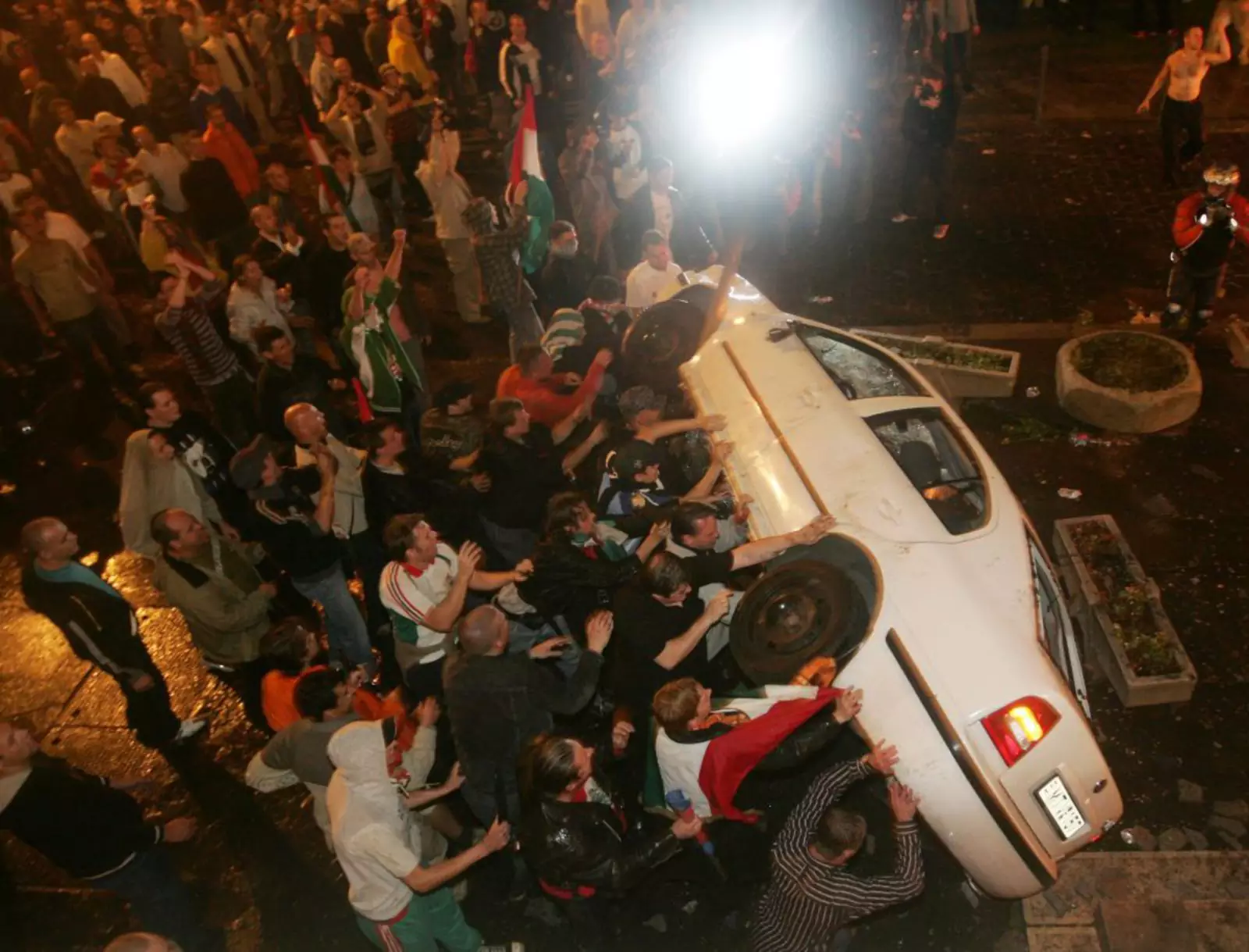 Протесты в Венгрии