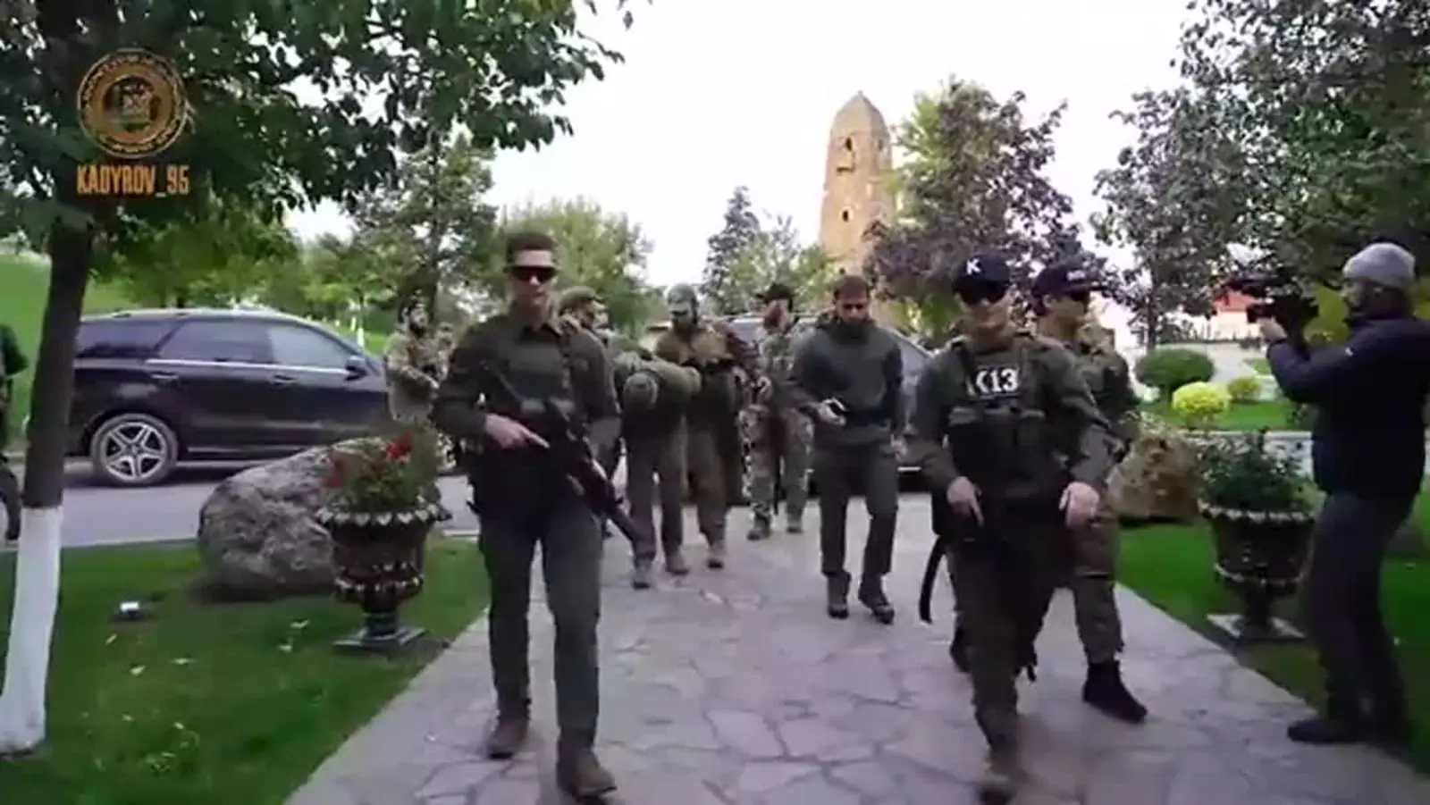 Личная охрана Кадырова