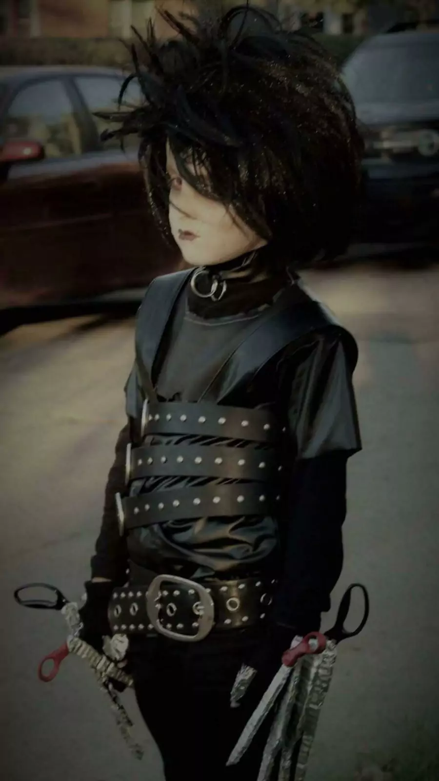 «Маленький Эдвард руки-ножницы». «Маленький Эдвард руки-ножницы».