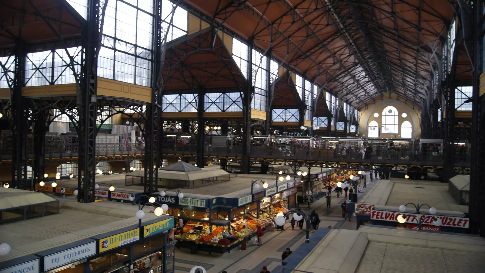 Место паломничества многих гурманов - Центральный рынок. Будапешт