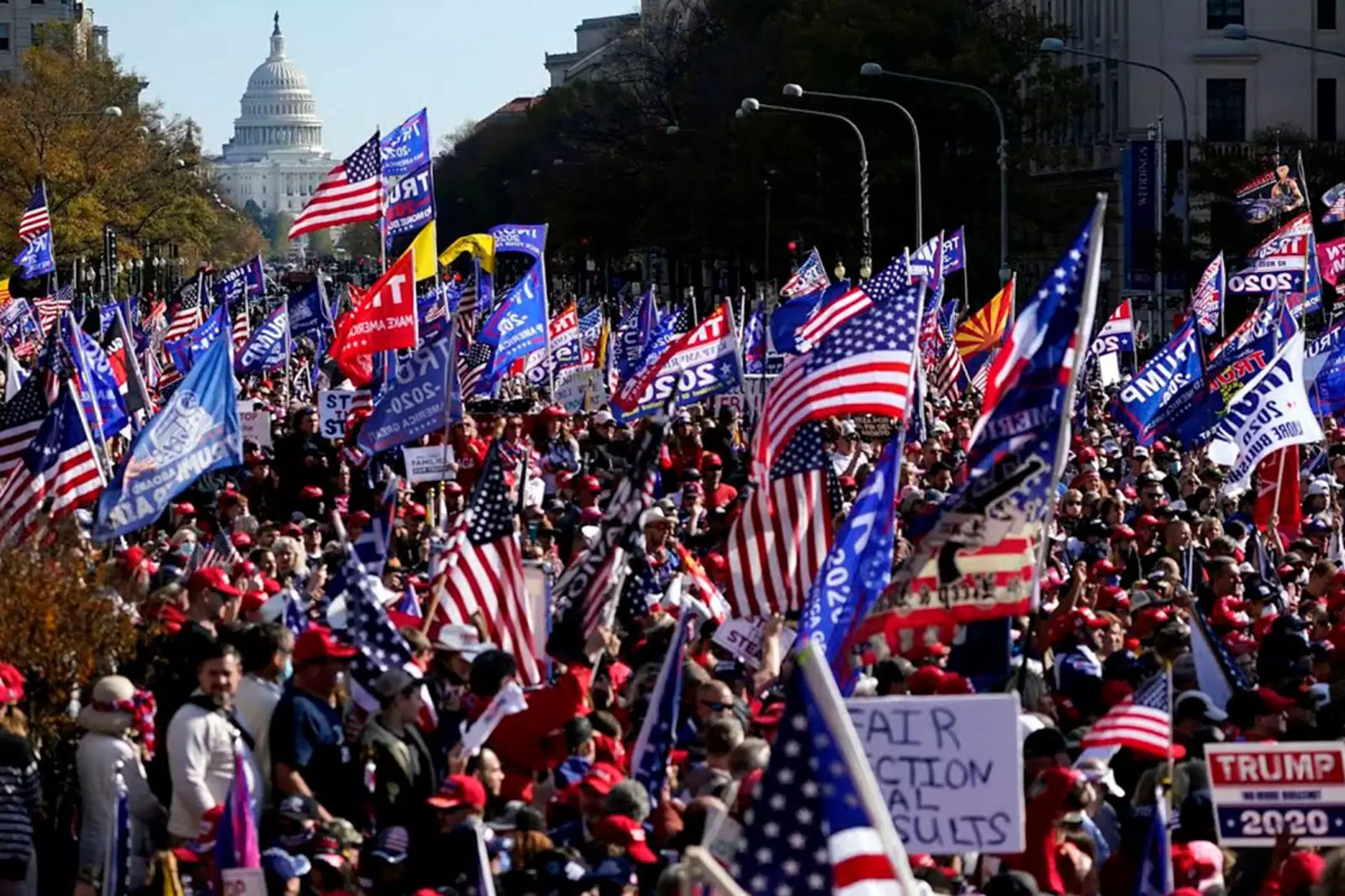 Марши в США 