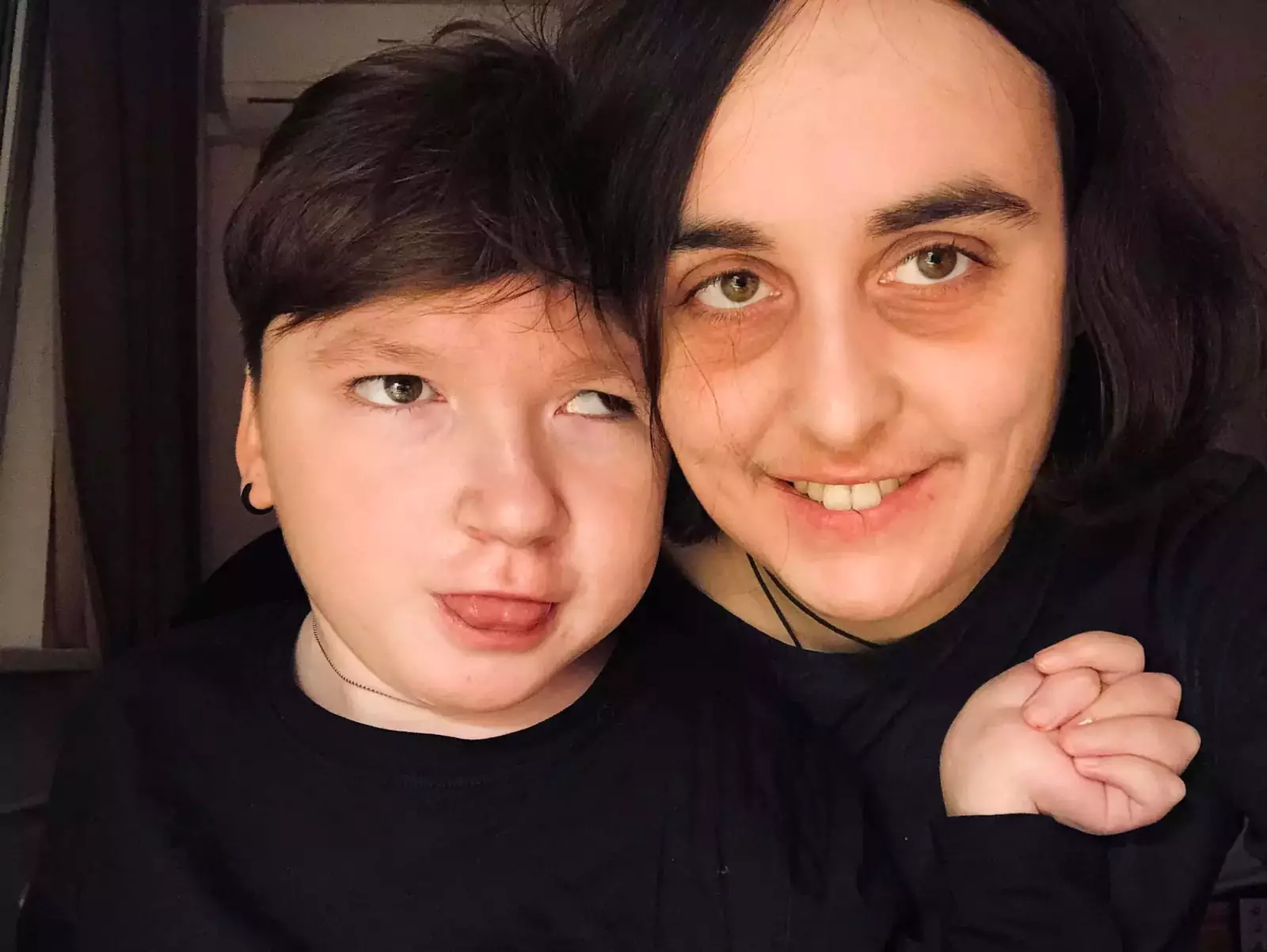 &copy; Лида Мониава с Колей