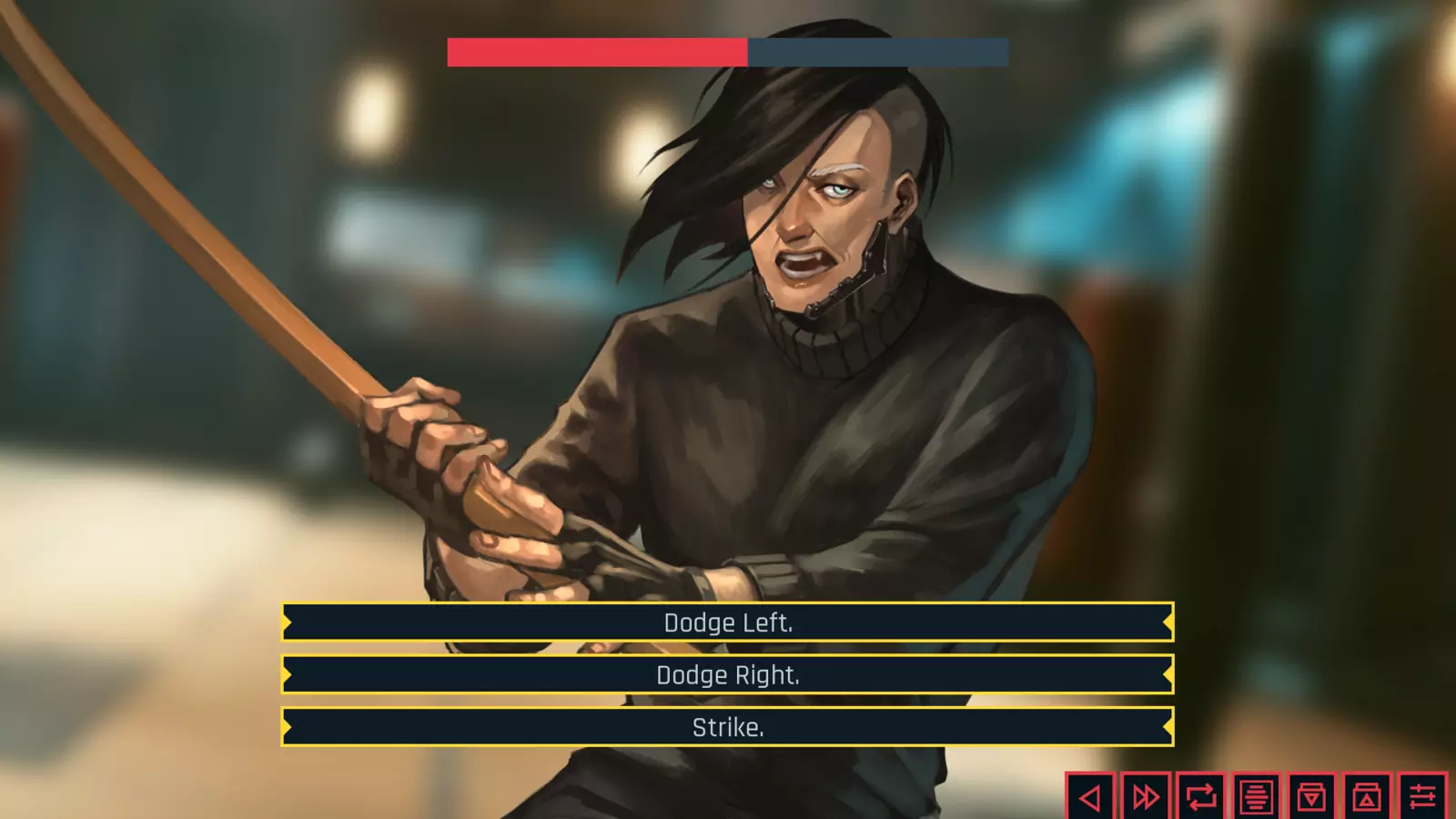 Несмотря на название игры, она предлагает и боевые сцены, а не одну только романтику.