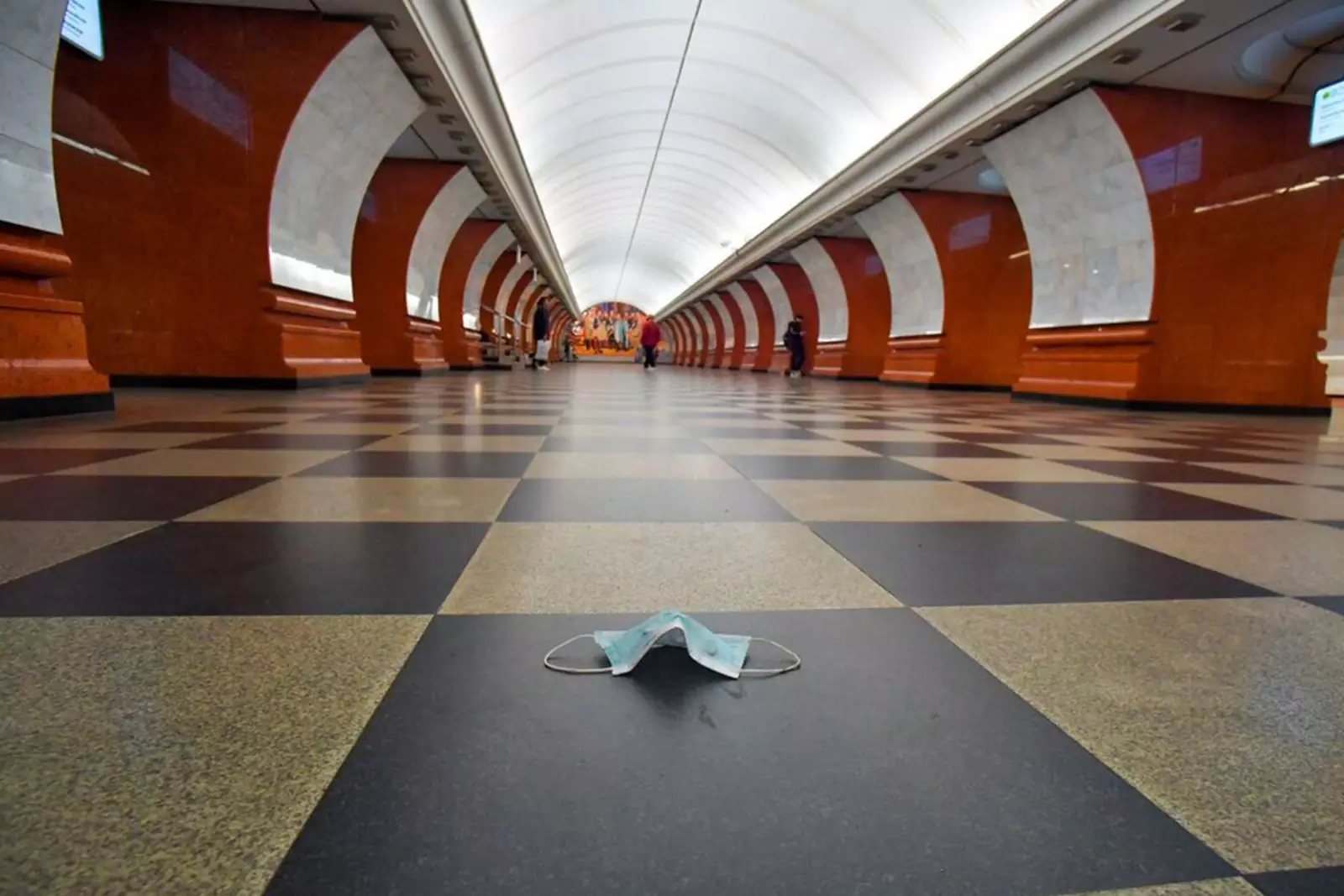 Масочный режим в Москве 