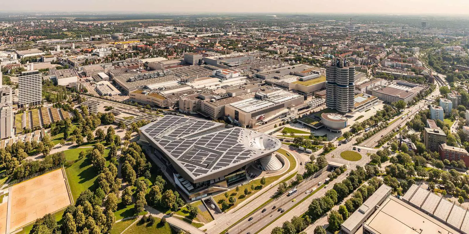 Завод BMW в Мюнхене.