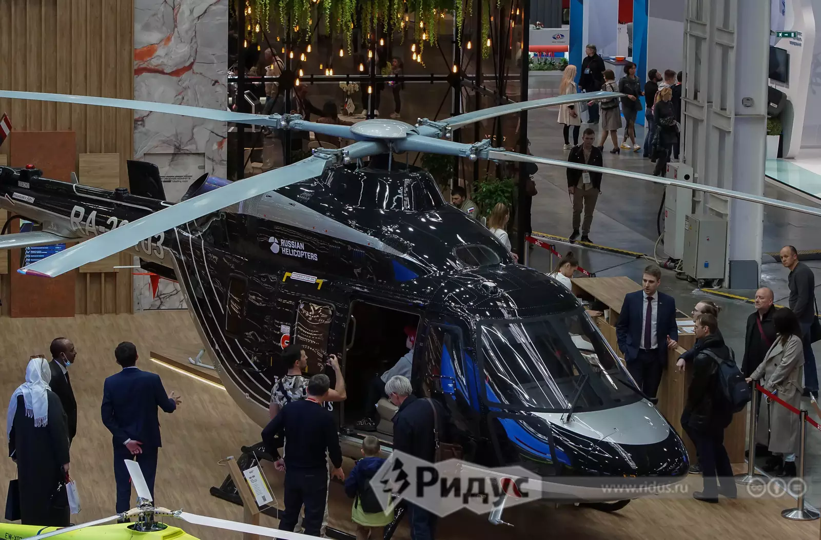 HeliRussia 2022 Вертолет "Ансат" в "бизнес" исполнении
