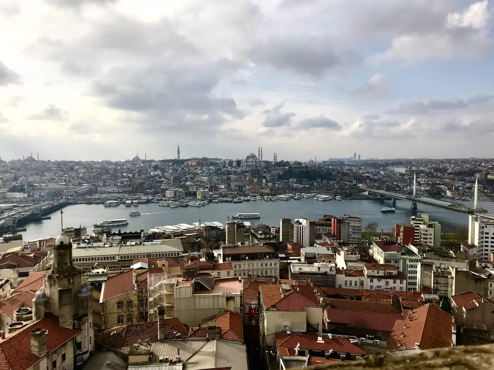 Стамбул. Вид на Босфор