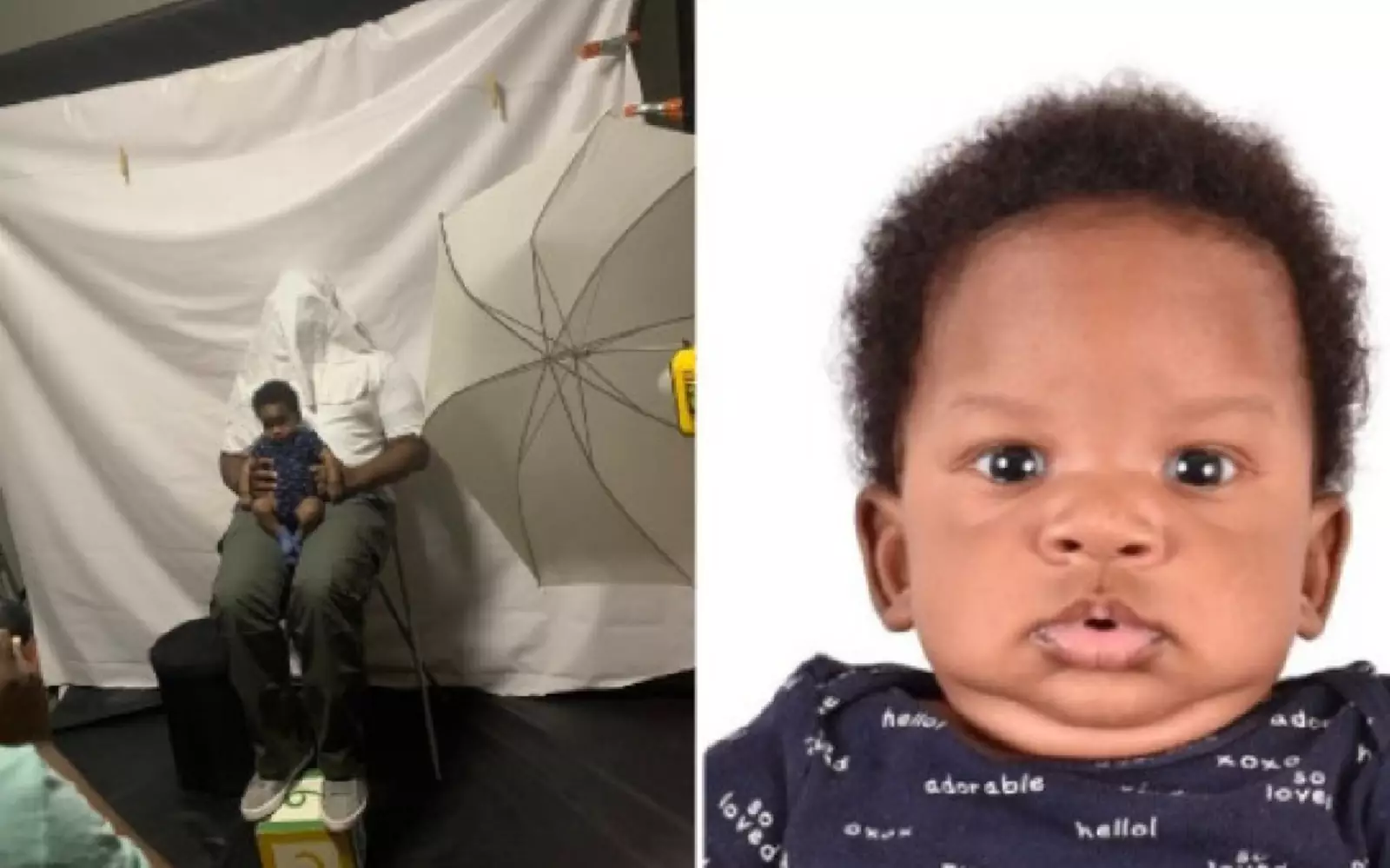 Хорошо, что младенцу пока все равно, как он выглядит на фото. Хорошо, что младенцу пока все равно, как он выглядит на фото.