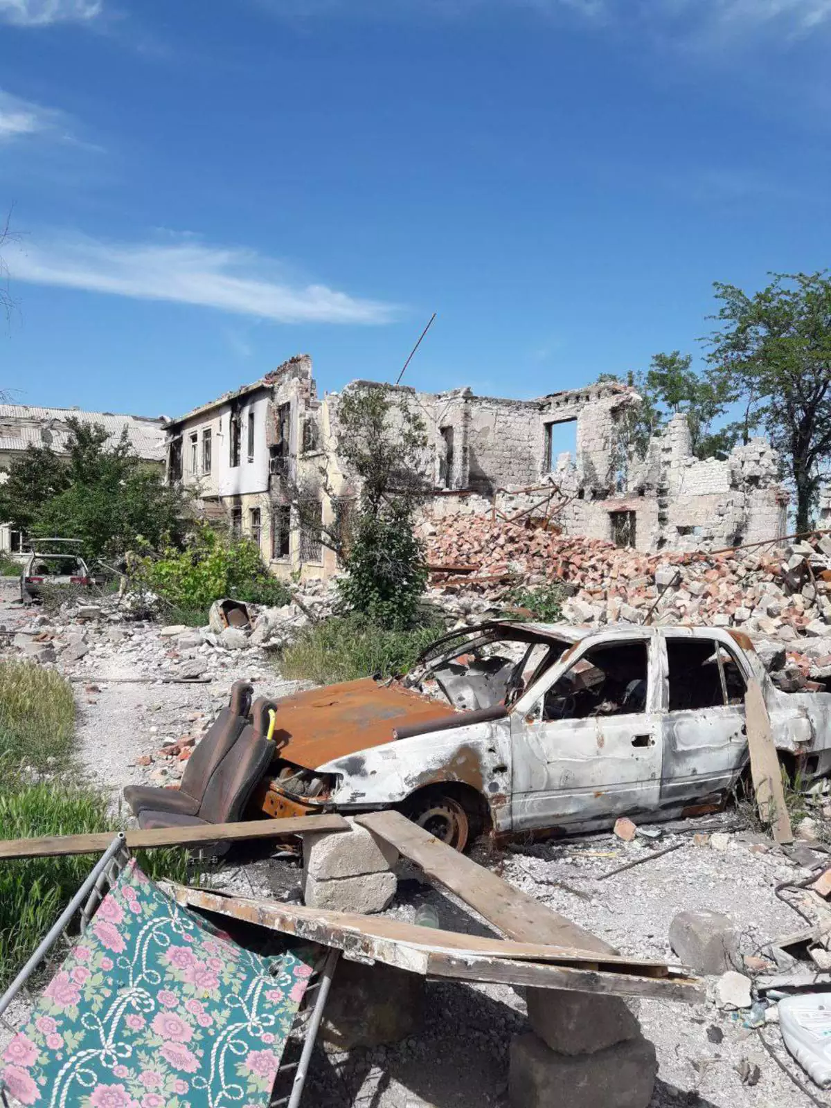 Разрушенный Мариуполь Разрушенный Мариуполь