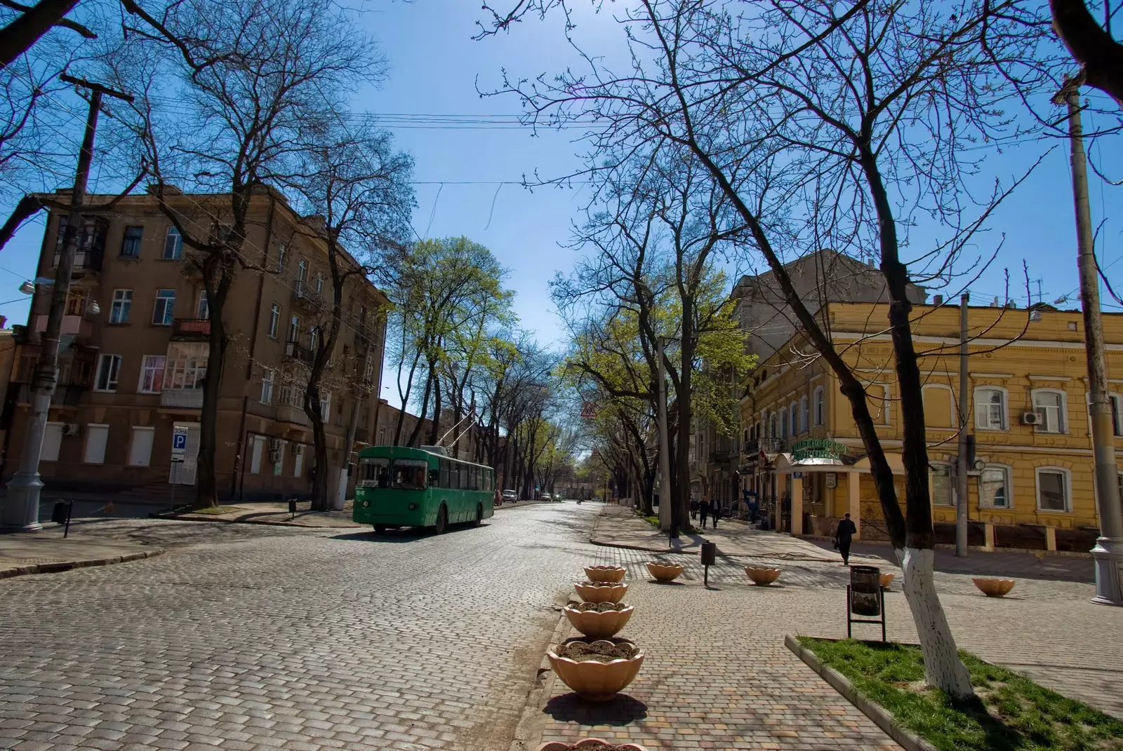 Улица Льва Толстого в Одессе
