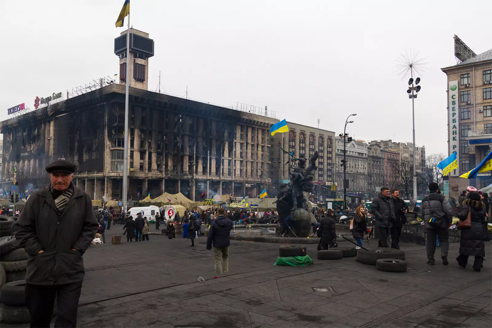 Майдан, 2014г. 