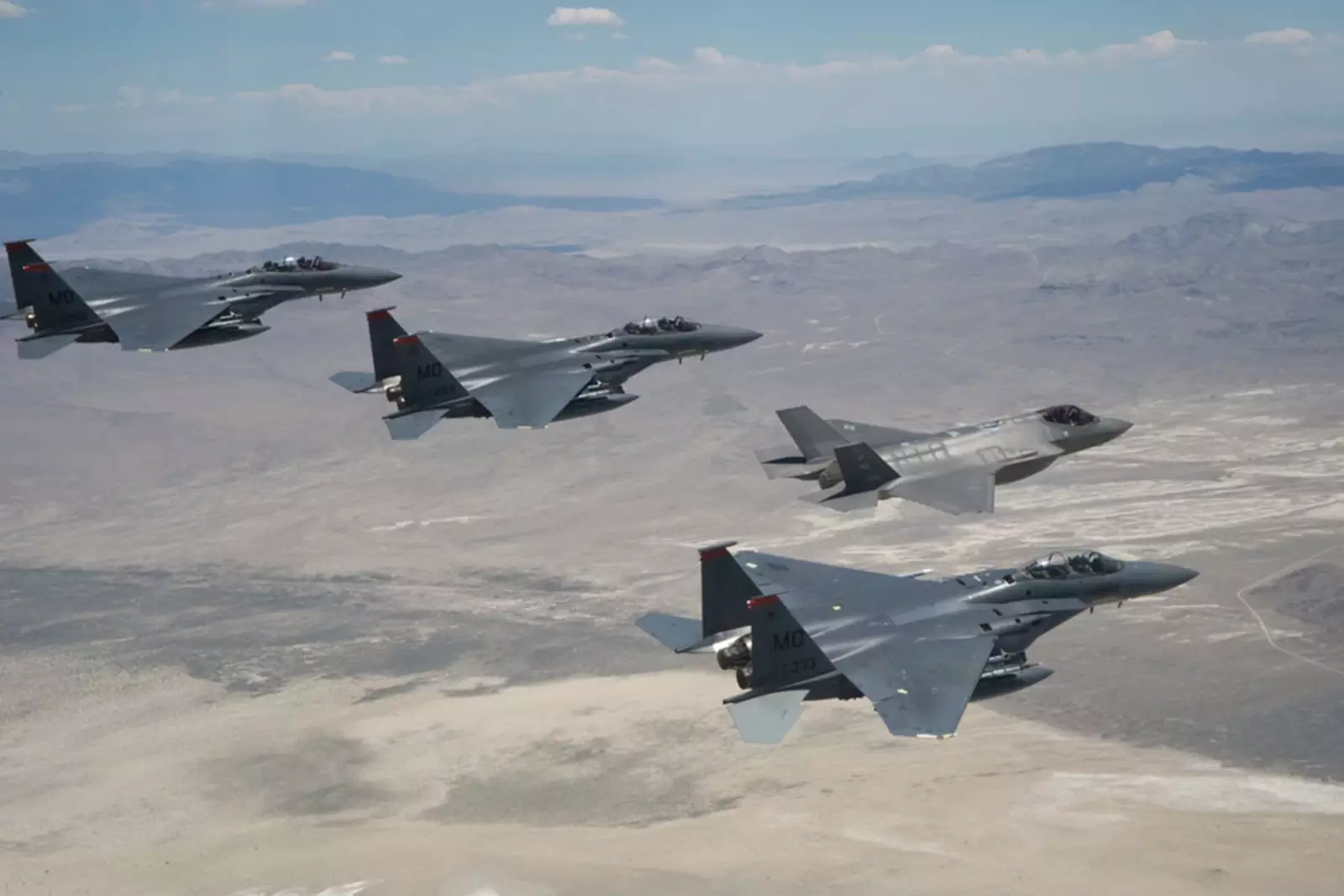 Истребители F-35A/B/C.