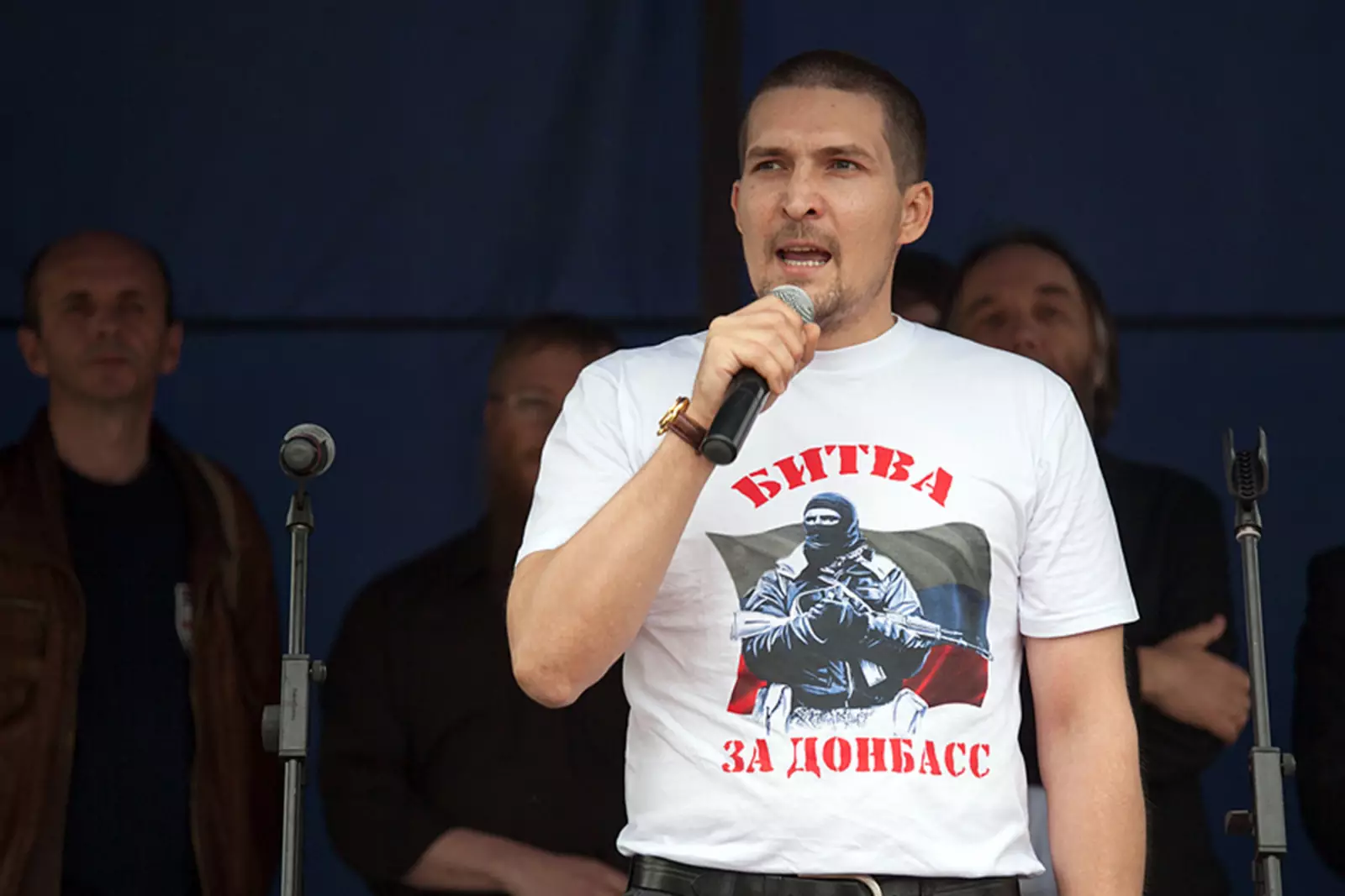 Лидер движения «Битва за Донбасс» Алексей Живов 