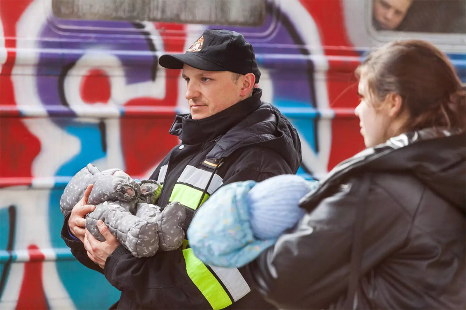 Украинские беженцы 