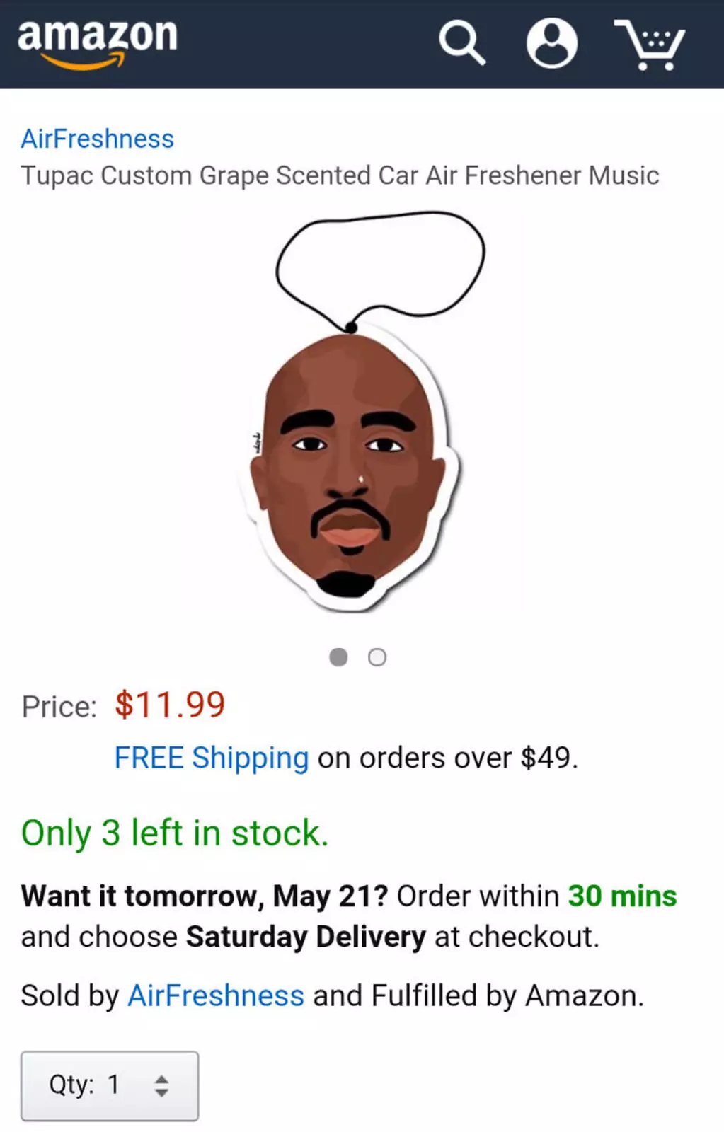 Брелок 2Pac. Брелок 2Pac.
