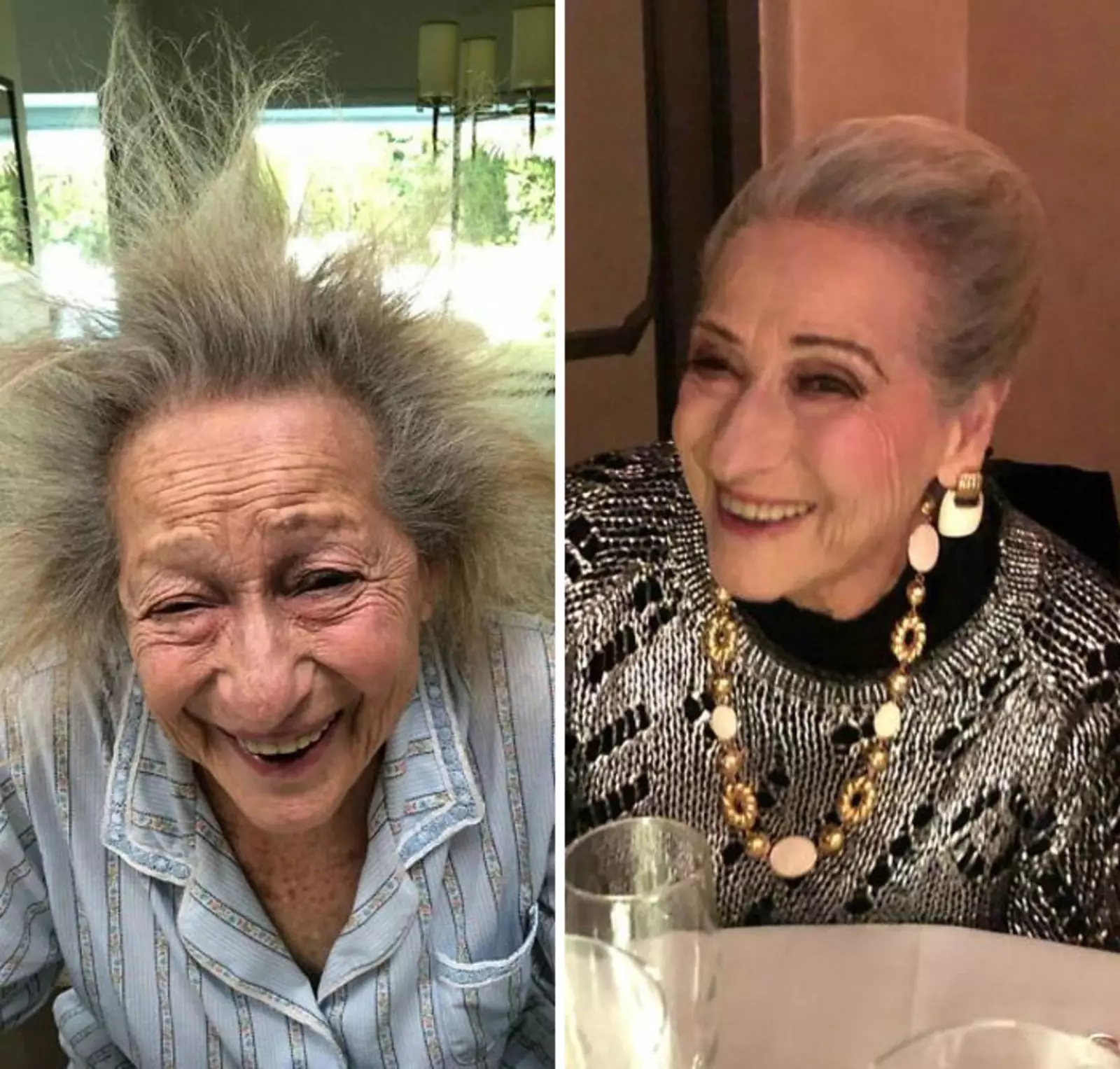 парикмахером и превратил мою 93-летнюю бабушку из доктора Брауна в голливудскую звездочку.