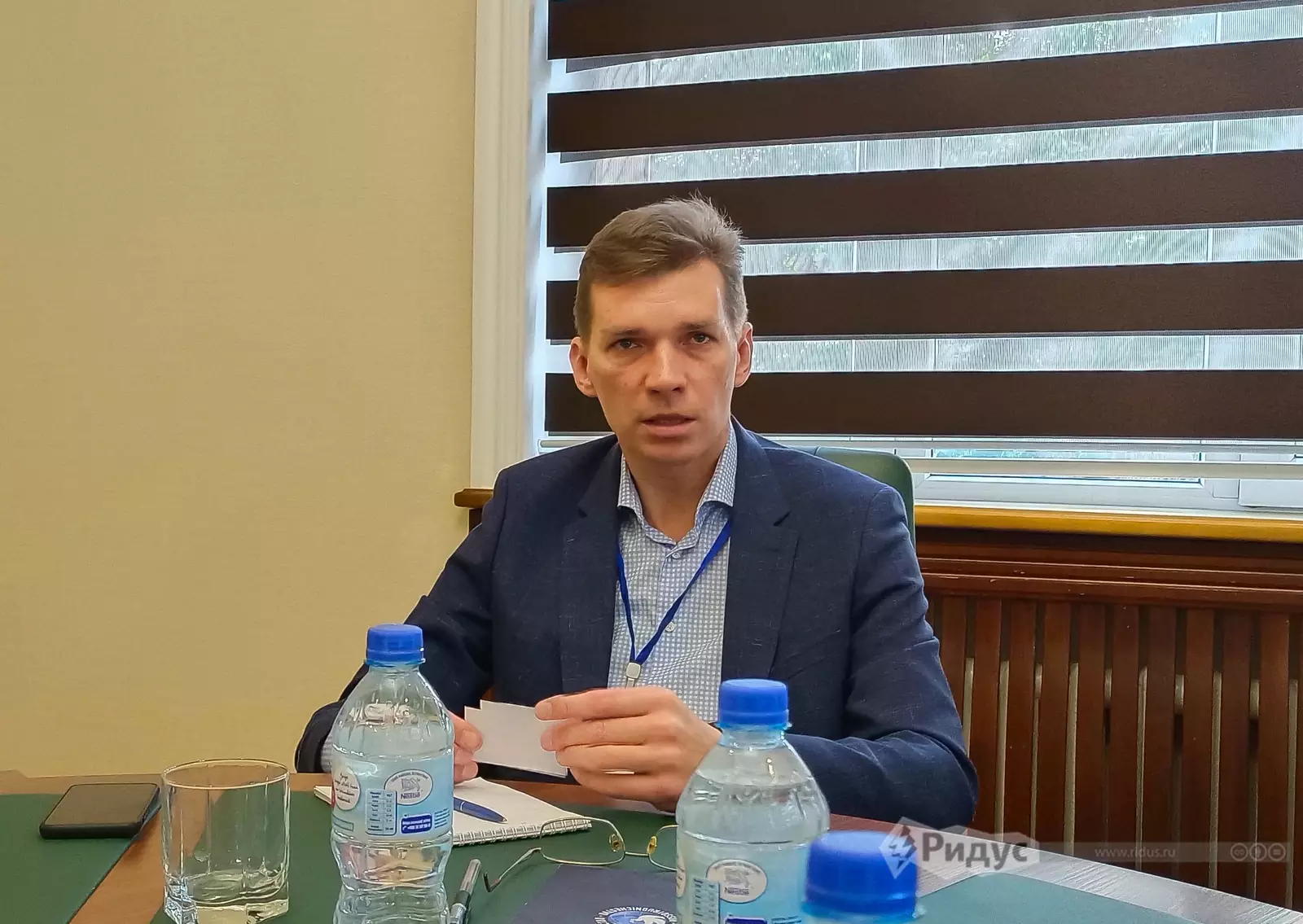 Руководитель представительства Россотрудничества в Узбекистане Михаил Вождаев