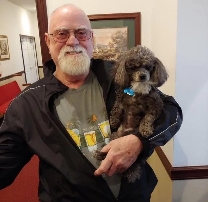 «Мой друг и его пес очень похожи».