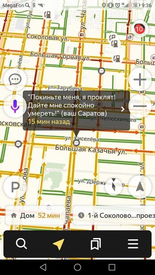 Крик отчаяния.