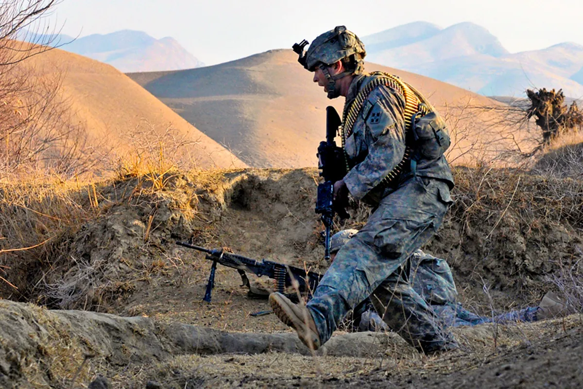 Американские солдаты в Афганистане 
