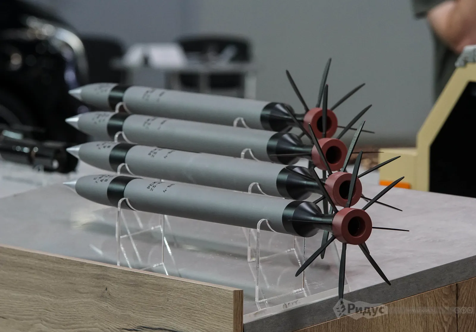 HeliRussia 2024, неуправляемые ракеты С-5. 